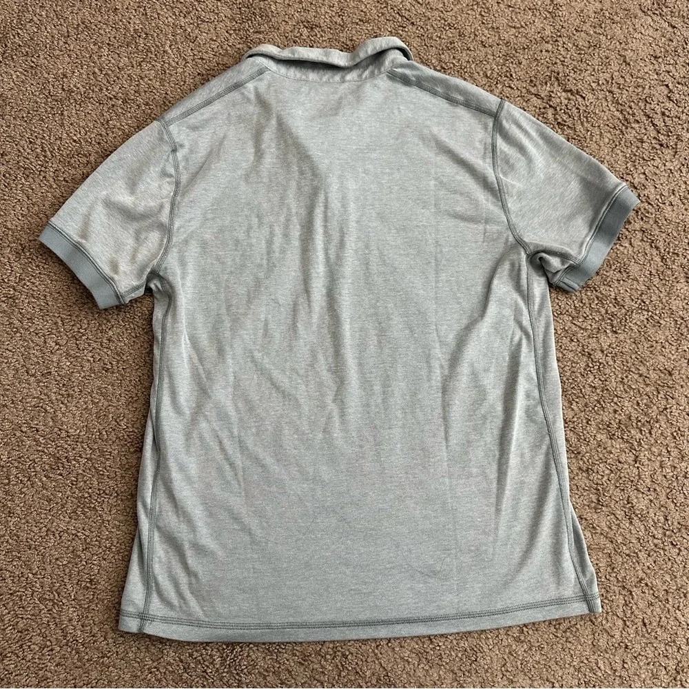 J.Crew Knit Goods Gray Short Sleeve Polo Shirt Mens M